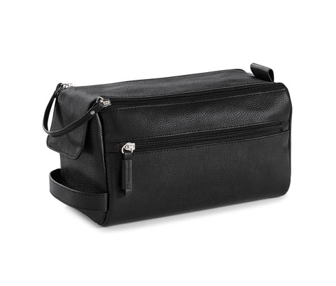 Leder-Kulturtasche