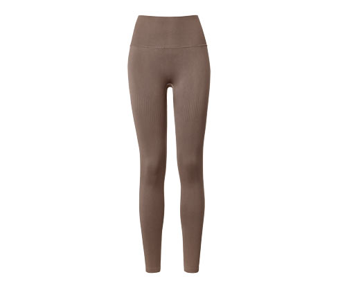 Tchibo - Premium-Seamless-Lauftight - Damen - Gr. S - dunkelbraun
