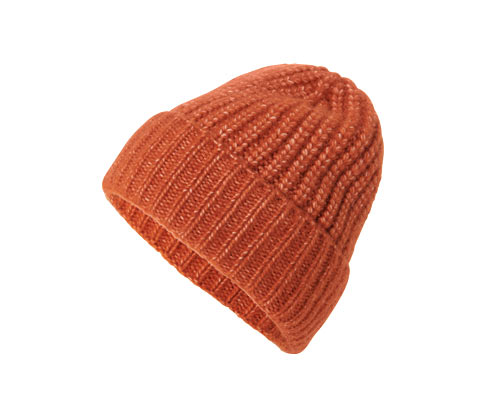Tchibo - Strickmütze mit Wolle - orange
