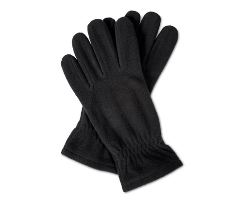 Tchibo - Microfleece-Handschuhe - Herren - Gr. 7,5 - schwarz