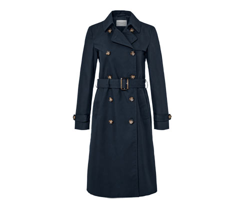 Tchibo - Trenchcoat - Damen - Gr. 44 - dunkelblau