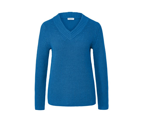 Tchibo - Strickpullover - Damen - Gr. S - blau