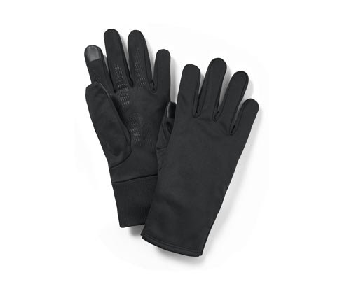 Tchibo - Windprotection-Handschuhe - Herren - Gr. 7,5 - schwarz