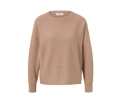Tchibo - Feinstrick-Pullover - Damen - Gr. XL - beige