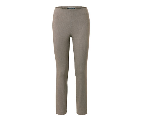 Tchibo - Stretchhose - Damen - Gr. 42 - schwarz/print