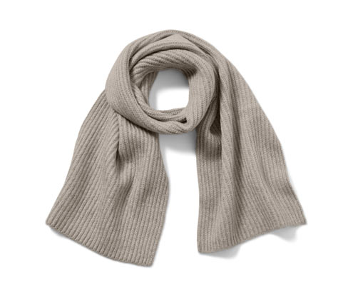 Tchibo - Strickschal - taupe