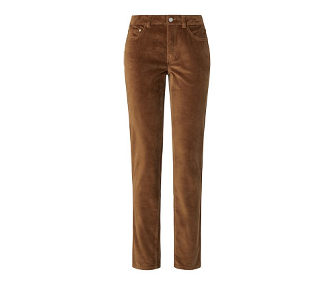 Tchibo - Samthose - Damen - Gr. 40 - cognac