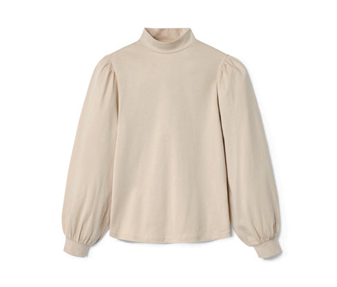 Tchibo - Kinder-Langarmshirt - Mädchen - Gr. 134/140 - weiß