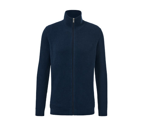 Tchibo - Strickjacke - Herren - Gr. S - dunkelblau