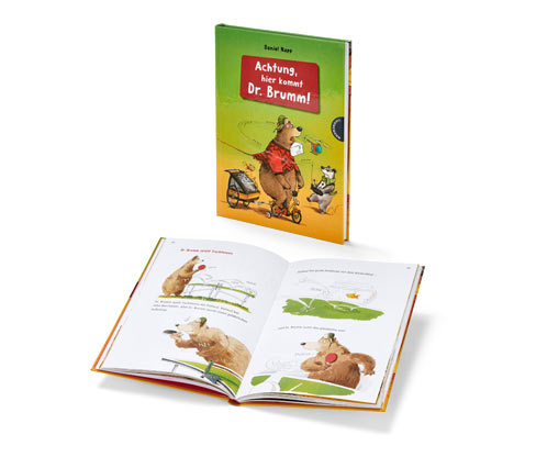 Tchibo - Buch »Achtung, hier kommt Dr. Brumm!«