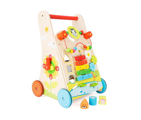 small foot Lauflernwagen »Blumenwiese« - mehrfarbig