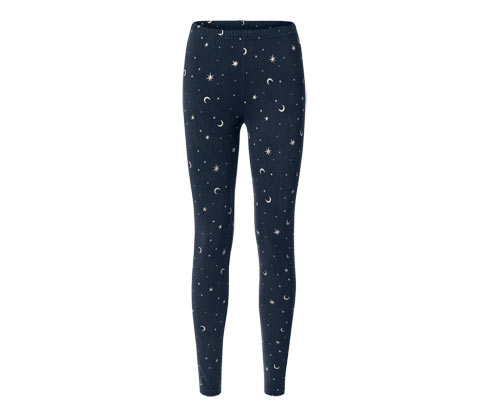 Tchibo - Kuschelige Leggings - Damen - Gr. XL - weiß/print