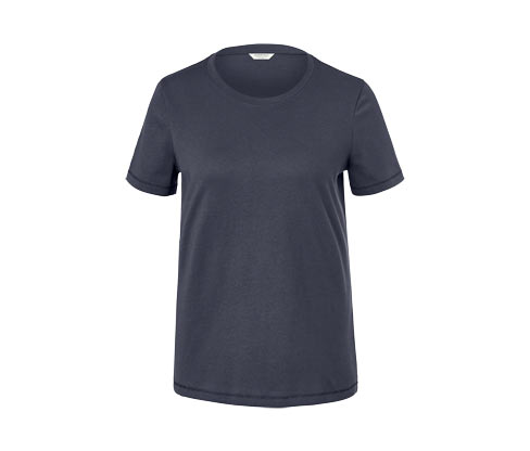 Tchibo - Basic T-Shirt - Damen - Gr. XS - blau