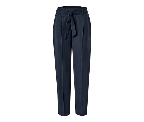 Tchibo - Bundfaltenhose - Damen - Gr. 40 - dunkelblau