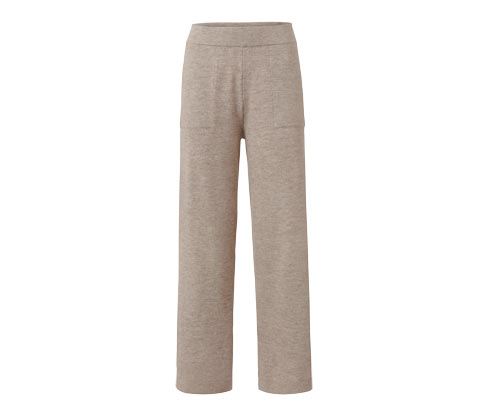 Tchibo - Lounge-Hose aus Strick - Damen - Gr. XL - beige