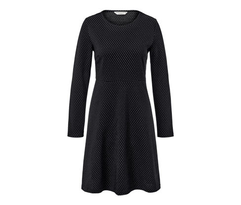 Tchibo - Glitzerndes Jacquard-Kleid - Damen - Gr. XXL - silber/jacquard