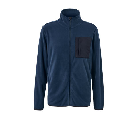 Tchibo - Fleece-Jacke - Herren - Gr. M - dunkelblau