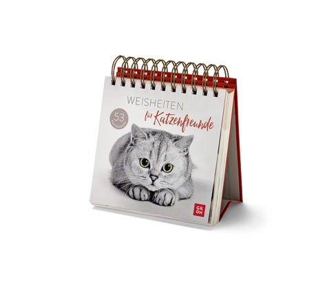 Tchibo - Aufsteller »Weisheiten für Katzenfreunde«