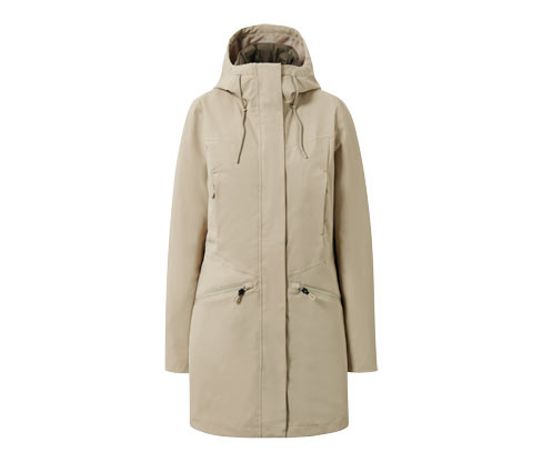 Tchibo - 3-in-1-Outdoormantel - Damen - Gr. 38 - grau