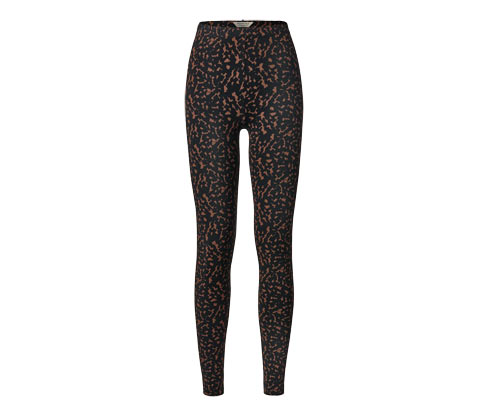 Tchibo - Bedruckte Leggings - Damen - Gr. S - schwarz/print