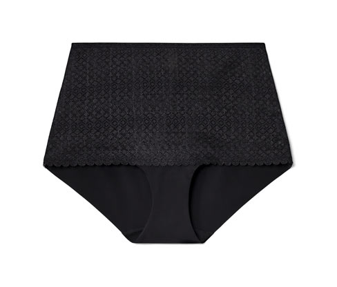 Tchibo - Highwaist-Panty - Damen - Gr. L - schwarz