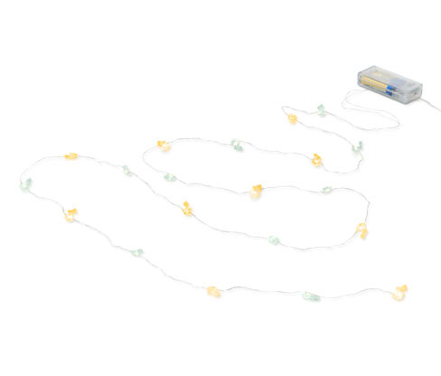 Tchibo - LED-Micro-Lichterkette mit Häschen - silber