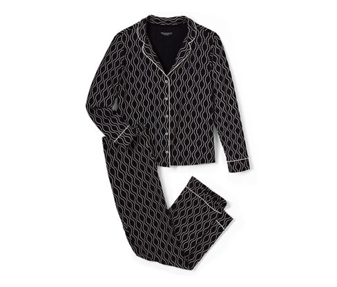 Tchibo - Pyjama - Damen - Gr. XL - schwarz