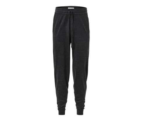 Tchibo - Feinstrick-Homewearhose - Herren - Gr. L - anthrazit