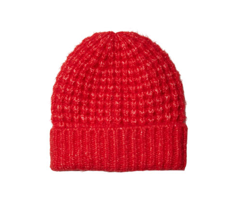 Tchibo - Strickmütze - rot