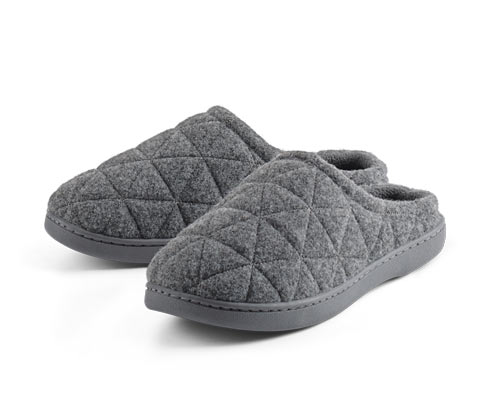 Tchibo - Hausschuhe - Herren - Gr. 42-43 - grau