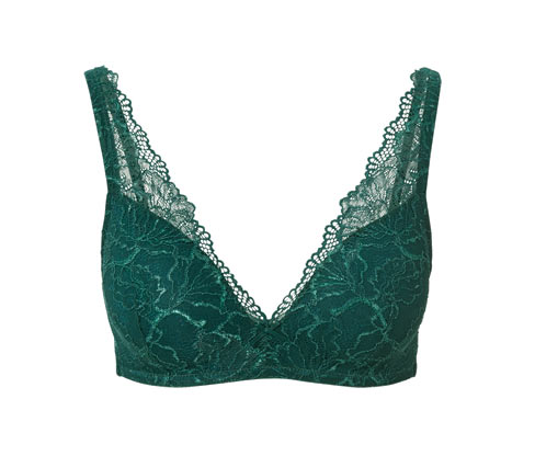 Tchibo - Softschalen-BH - Damen - Gr. 80B - dunkelgrün