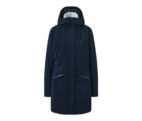 Tchibo - 3-in-1-Outdoormantel - Damen - Gr. 42 - dunkelblau