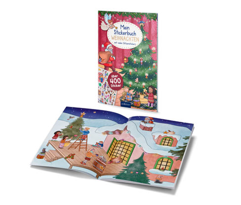 Tchibo - Mein Stickerbuch »Weihnachten«