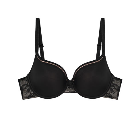 Passionata T-Shirt-BH »Olivia« - Damen - Gr. 80C - schwarz