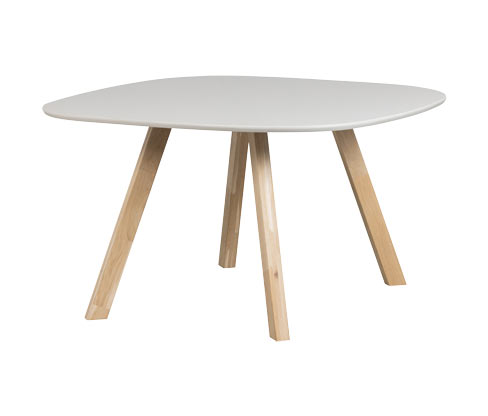 Tchibo - Woood Tisch »Tablo« - 130x130x75cm - braun - Eichenholz