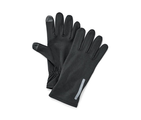 Tchibo - Laufhandschuhe - Herren - Gr. 6,5 - schwarz
