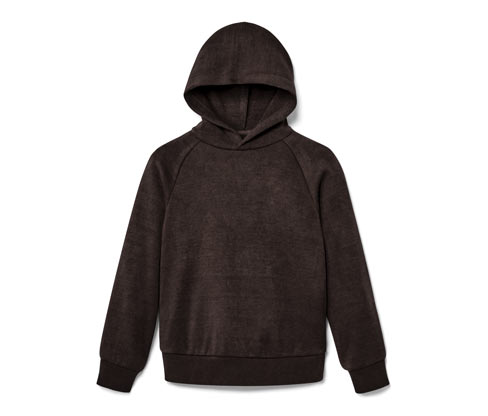 Tchibo - Kinder-Strickhoodie - Gr. 122/128 - braun