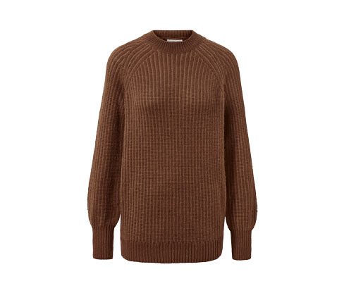 Tchibo - Strickpullover - Damen - Gr. S - cognac