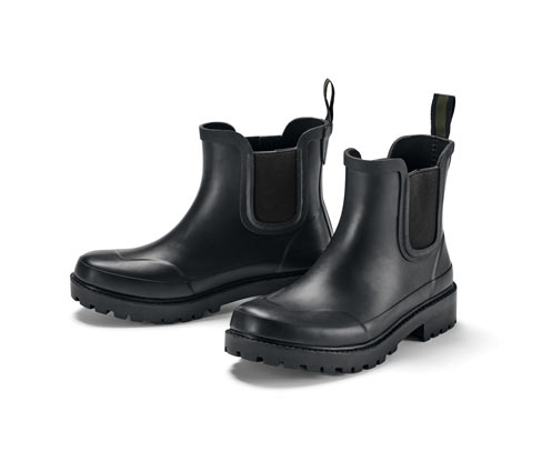 Tchibo - Regenstiefeletten - Damen - Gr. 37 - schwarz