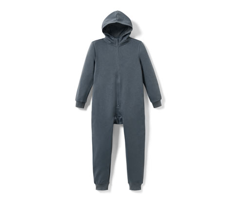 Tchibo - Kinder-Lounge-Onesie - Gr. 122/128 - blau