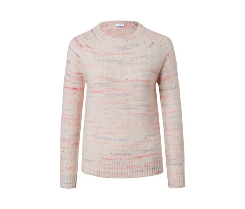 Tchibo - Grobstrick-Pullover mit Effektgarn - Damen - Gr. XL - weiß