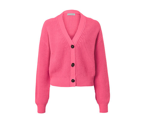 Tchibo - Grobstrick-Cardigan - Damen - Gr. XL - pink