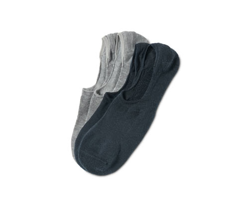 Tchibo - 2 Paar Sport-Füßlinge - Herren - Gr. 35-38 - dunkelblau