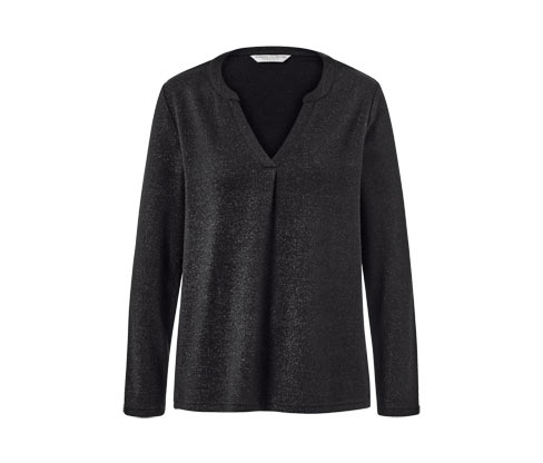 Tchibo - Glitzerndes Blusenshirt - Damen - Gr. XXL - silber