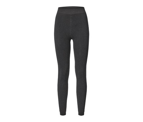 Tchibo - Gefütterte Leggings - Damen - Gr. M - anthrazit