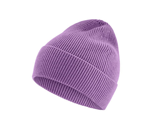 Tchibo - Strickmütze - lila
