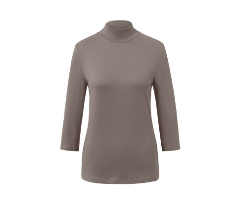 Tchibo - Feinstrickshirt - Damen - Gr. XL - taupe