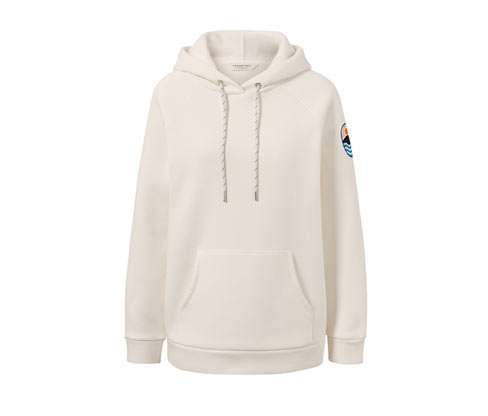 Tchibo - Kapuzensweatshirt - Damen - Gr. XS - beige