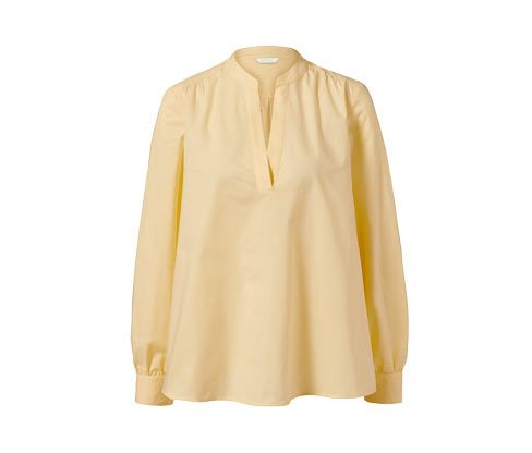 Tchibo - Popeline-Bluse - Damen - Gr. 42 - gelb
