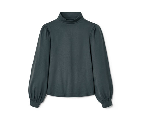 Tchibo - Kinder-Langarmshirt - Mädchen - Gr. 134/140 - blau